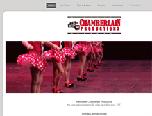 Tablet Screenshot of chamberlainprovideo.com